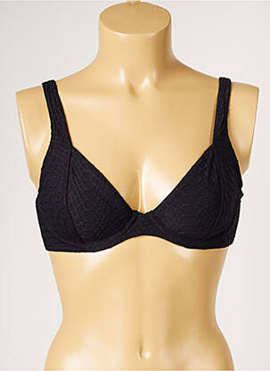 Sutien de costum de baie elasticitate negru LIVIA femeie