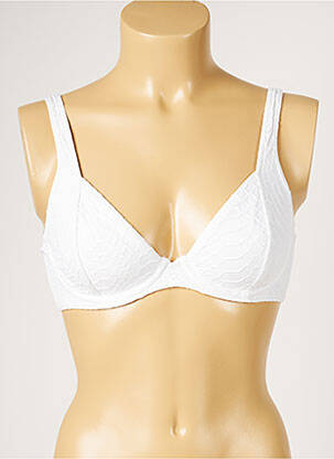 Sutien de costum de baie elasticitate alb LIVIA femeie