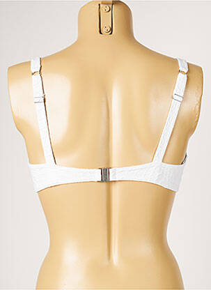 Sutien de costum de baie elasticitate alb LIVIA femeie