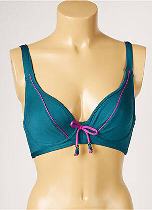 Sutien de costum de baie elasticitate albastru LIVIA femeie