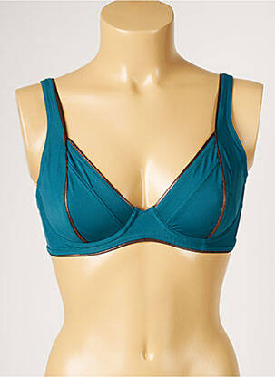 Sutien de costum de baie elasticitate albastru LIVIA femeie