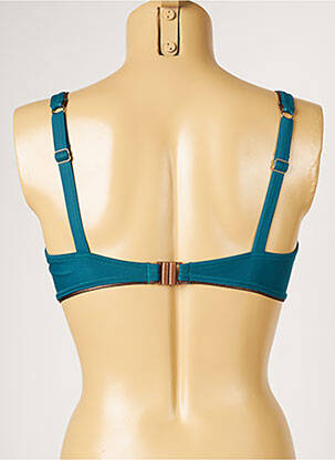 Sutien de costum de baie elasticitate albastru LIVIA femeie