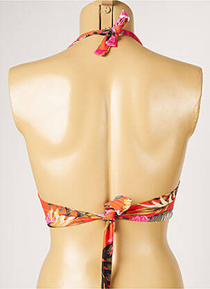 Sutien de costum de baie elasticitate portocalie LIVIA femeie