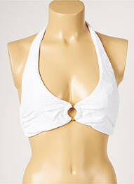 Sutien de costum de baie elasticitate alb LIVIA femeie
