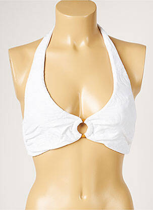 Sutien de costum de baie alb LIVIA femeie