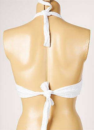 Sutien de costum de baie elasticitate alb LIVIA femeie