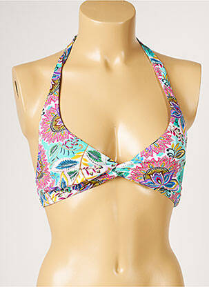 Sutien de costum de baie elasticitate roz LIVIA femeie