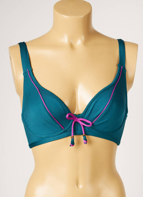 Sutien de costum de baie elasticitate albastru LIVIA femme