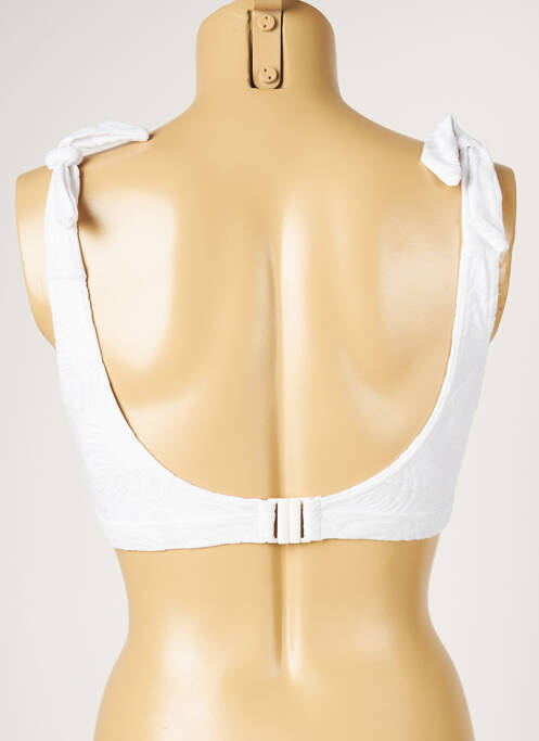 Sutien de costum de baie alb LIVIA femeie