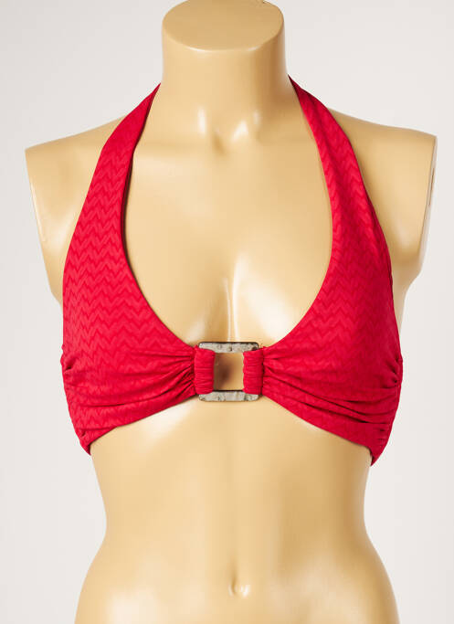 Sutien de costum de baie roșu LIVIA femeie