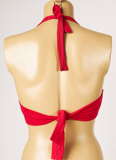 Sutien de costum de baie roșu LIVIA femeie