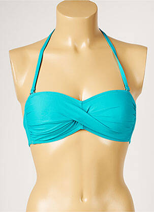 Sutien de costum de baie top sutien modelat top sutien modelat albastru LIVIA femeie