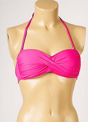 Sutien de costum de baie top sutien modelat top sutien modelat roz LIVIA femeie