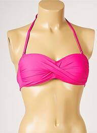 Sutien de costum de baie top sutien modelat top sutien modelat roz LIVIA femeie
