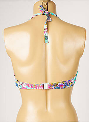 Sutien de costum de baie top sutien modelat top sutien modelat albastru LIVIA femeie