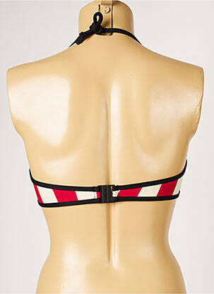 Sutien de costum de baie top sutien modelat top sutien modelat roșu LIVIA femeie