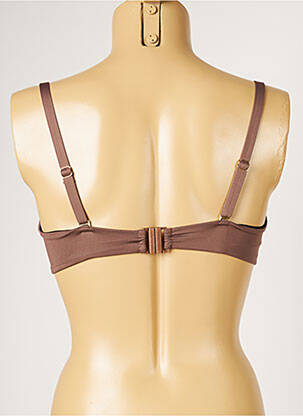 Sutien de costum de baie top sutien modelat top sutien modelat maro LIVIA femeie