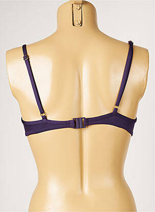 Sutien de costum de baie top sutien modelat top sutien modelat violet LIVIA femeie