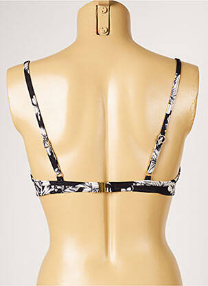 Sutien de costum de baie top sutien modelat top sutien modelat negru LIVIA femeie