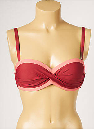 Sutien de costum de baie top sutien modelat top sutien modelat maro LIVIA femeie