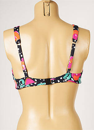 Sutien de costum de baie top sutien modelat top sutien modelat negru LIVIA femeie