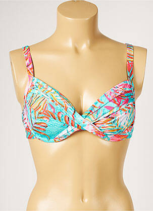 Sutien de costum de baie elasticitate albastru LIVIA femeie
