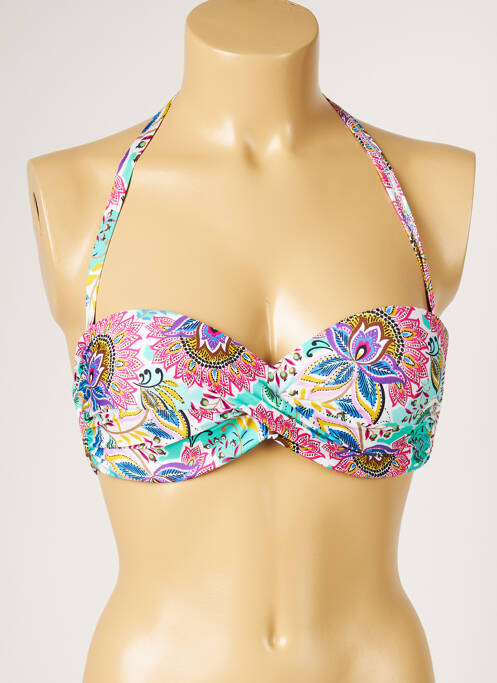 Sutien de costum de baie albastru LIVIA femeie