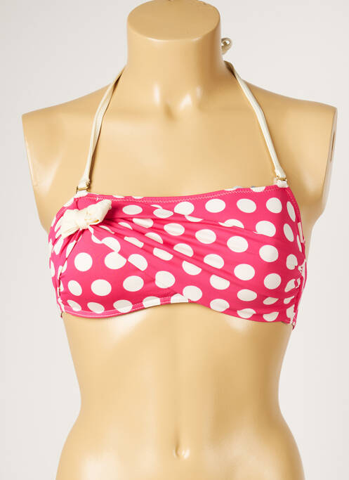 Sutien de costum de baie roz LIVIA femeie