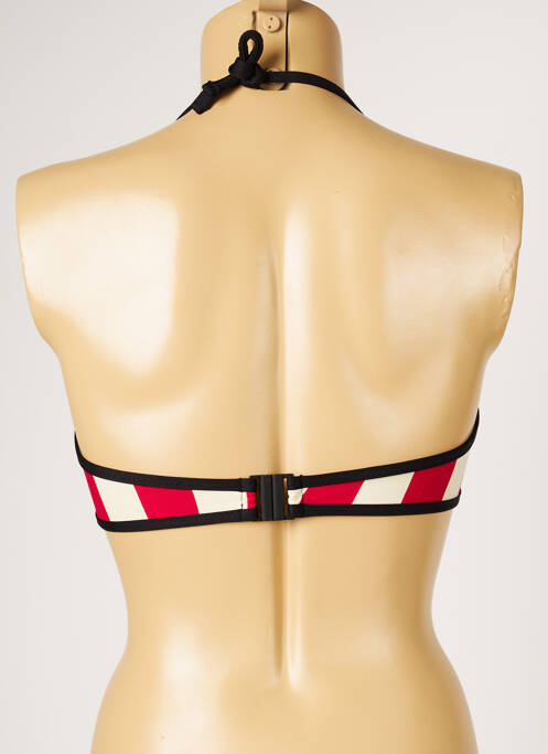 Sutien de costum de baie roșu LIVIA femeie