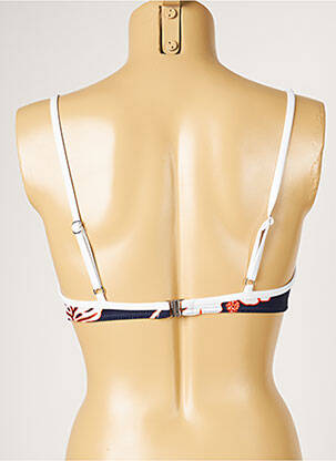 Sutien de costum de baie elasticitate top sutien modelat albastru LIVIA femeie