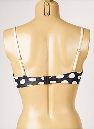 Sutien de costum de baie elasticitate sutien balconet cu decolteu înalt albastru LIVIA femeie