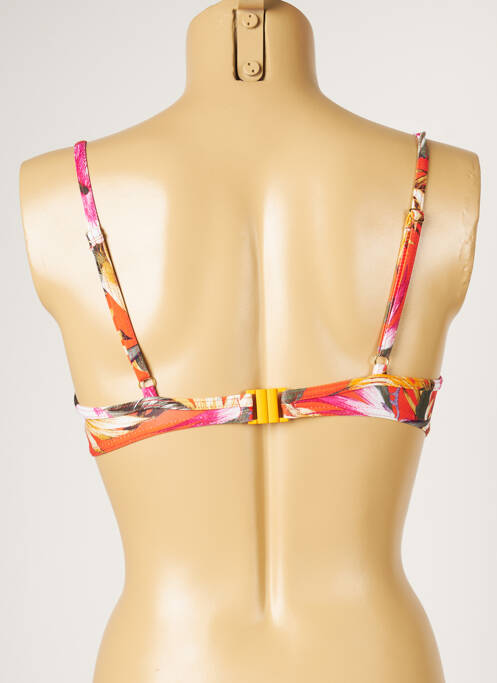 Sutien de costum de baie elasticitate top sutien modelat portocaliu LIVIA femme