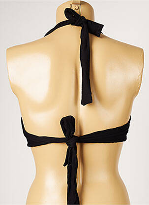 Sutien de costum de baie elasticitate top sutien modelat negru LIVIA femeie