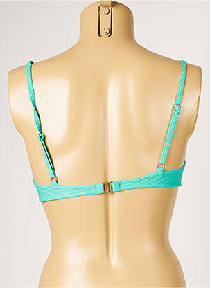 Sutien de costum de baie elasticitate top sutien modelat verde LIVIA femeie