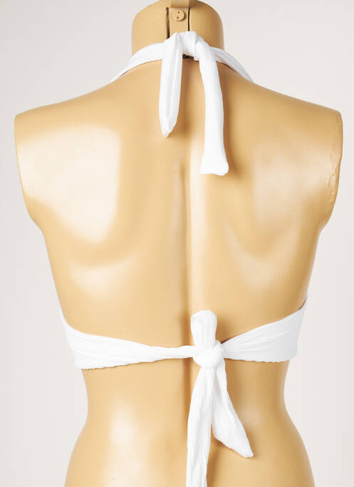 Sutien de costum de baie alb LIVIA femeie