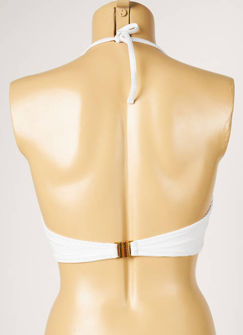 Sutien de costum de baie alb LIVIA femeie