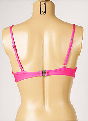 Sutien de costum de baie elasticitate top sutien modelat roz LIVIA femeie
