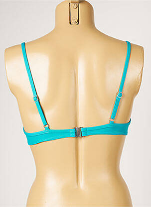 Sutien de costum de baie elasticitate top sutien modelat albastru LIVIA femeie