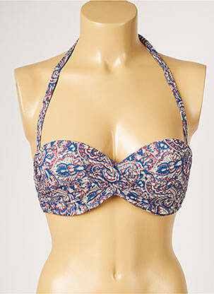 Sutien de costum de baie albastru LIVIA femeie