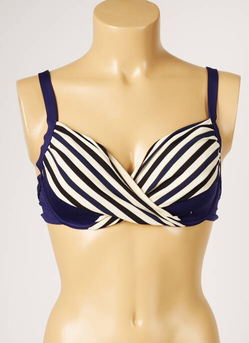 Sutien de costum de baie albastru LIVIA femeie