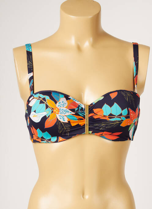 Sutien de costum de baie albastru LIVIA femeie