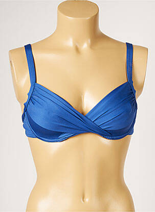 Sutien de costum de baie elasticitate albastru LIVIA femeie