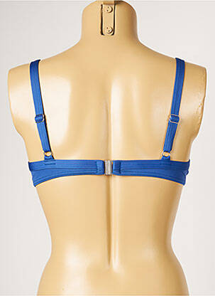 Sutien de costum de baie elasticitate albastru LIVIA femeie