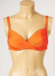 Sutien de costum de baie elasticitate portocaliu LIVIA femeie