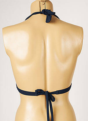 Sutien de costum de baie elasticitate top sutien modelat albastru LIVIA femeie