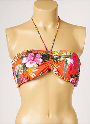 Sutien de costum de baie elasticitate portocalie LIVIA femeie