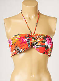 Sutien de costum de baie elasticitate portocaliu LIVIA femeie