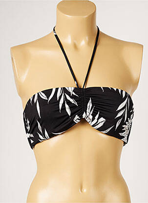 Sutien de costum de baie elasticitate negru LIVIA femeie