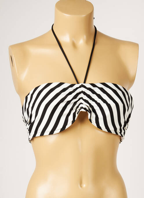 Sutien de costum de baie elasticitate negru LIVIA femme