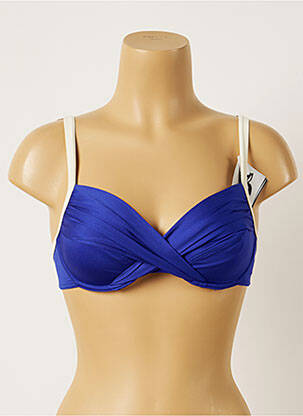 Sutien de costum de baie albastru LIVIA femeie